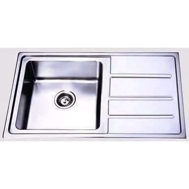 Aspire Unity Single Lh Bowl 860X500 S/Steel Sink - Image 3