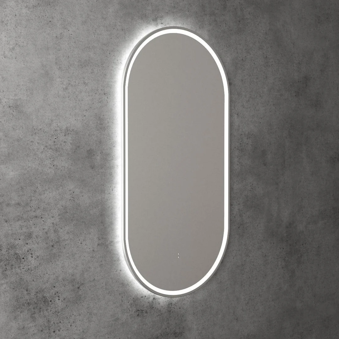 Aulic Beau Monde Oblong Led Mirror Matte Black - Image 10
