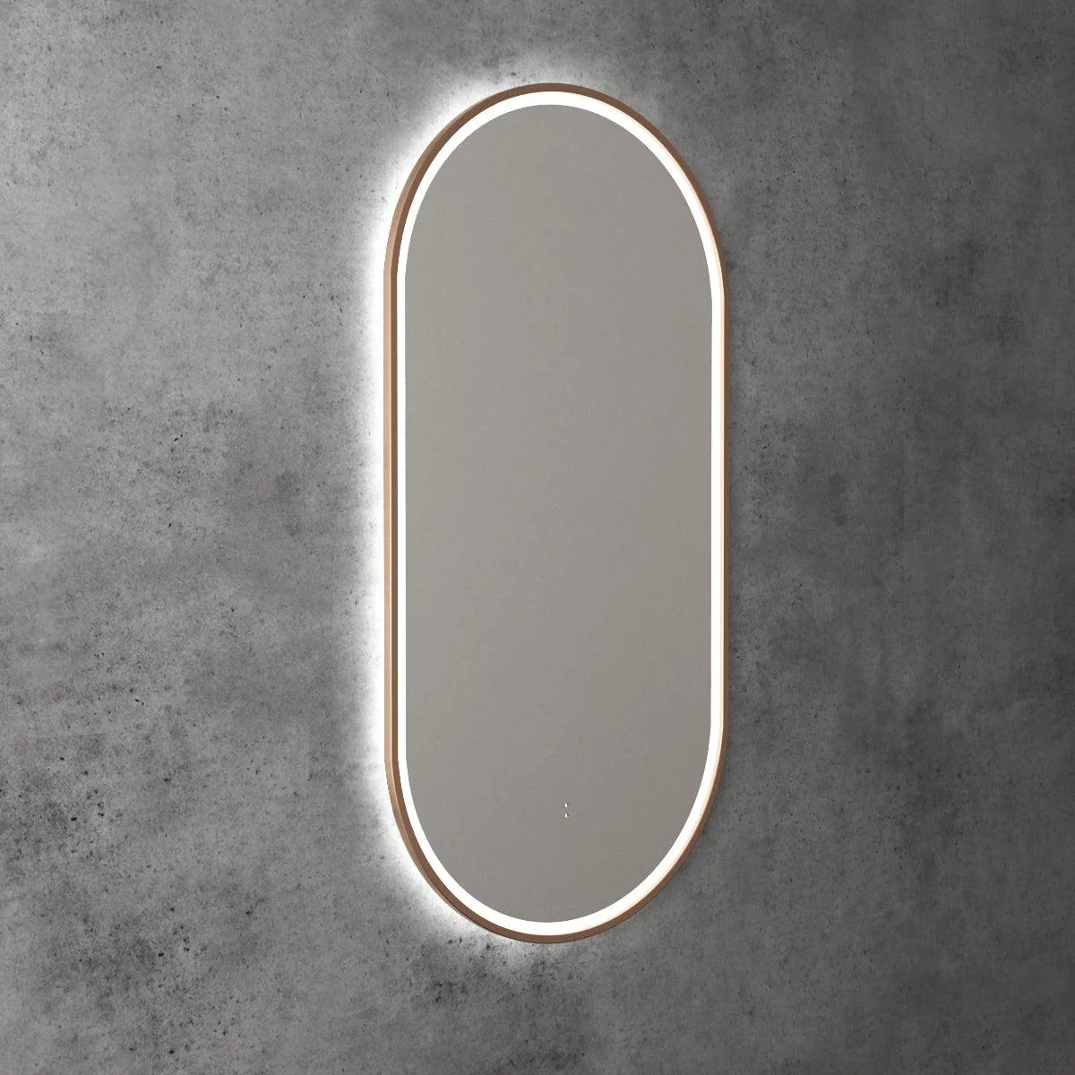 Aulic Beau Monde Oblong Led Mirror Matte Black - Image 18