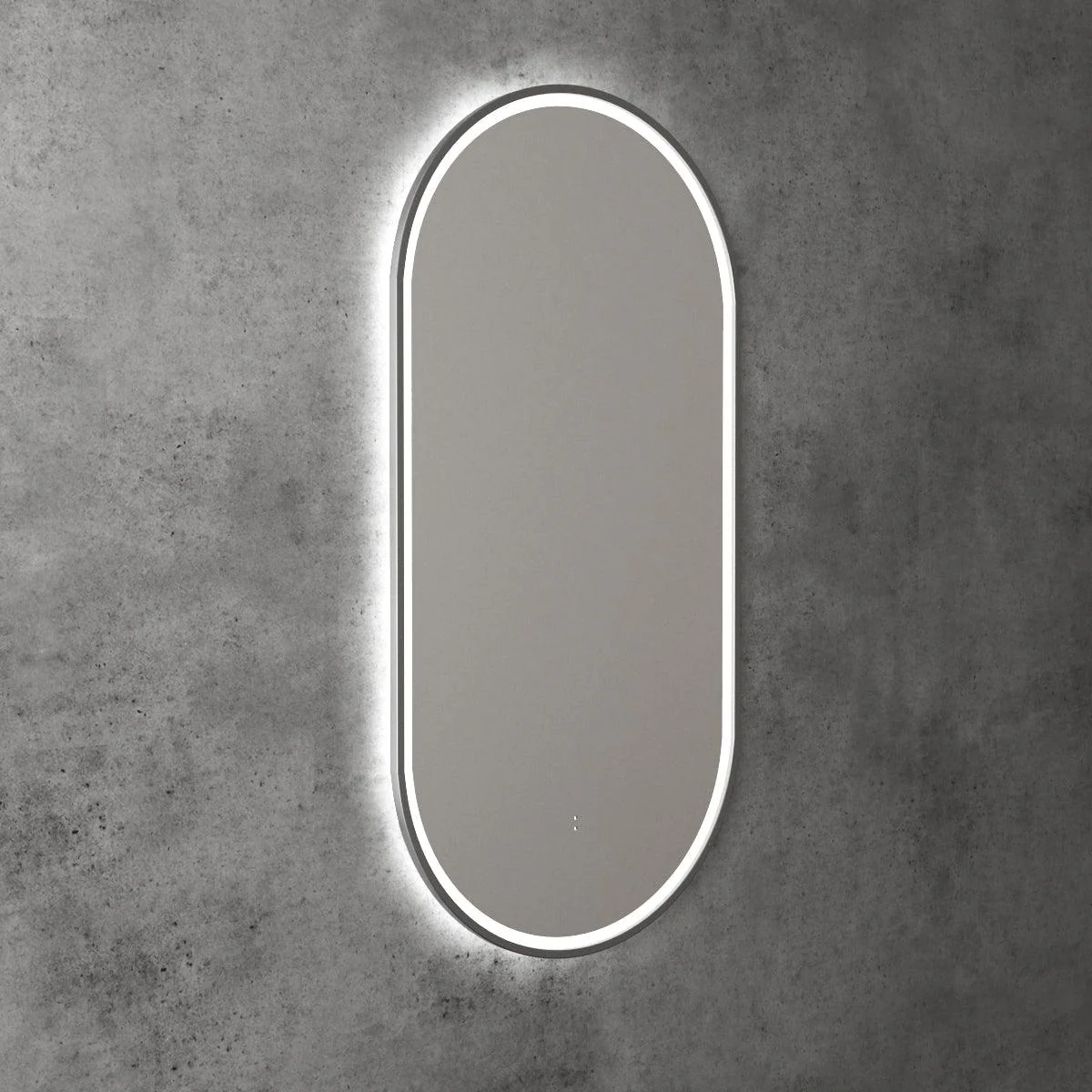 Aulic Beau Monde Oblong Led Mirror Frameless - Image 3