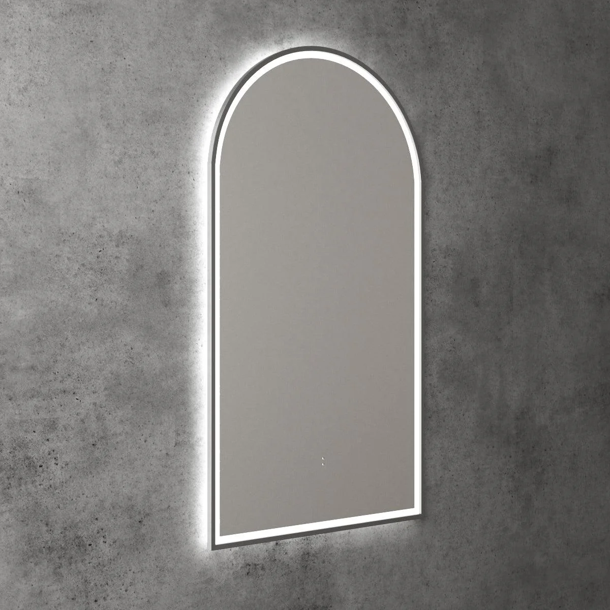 Aulic Canterbury Arch Led Mirror 500X900X30mm Matte White - Image 11