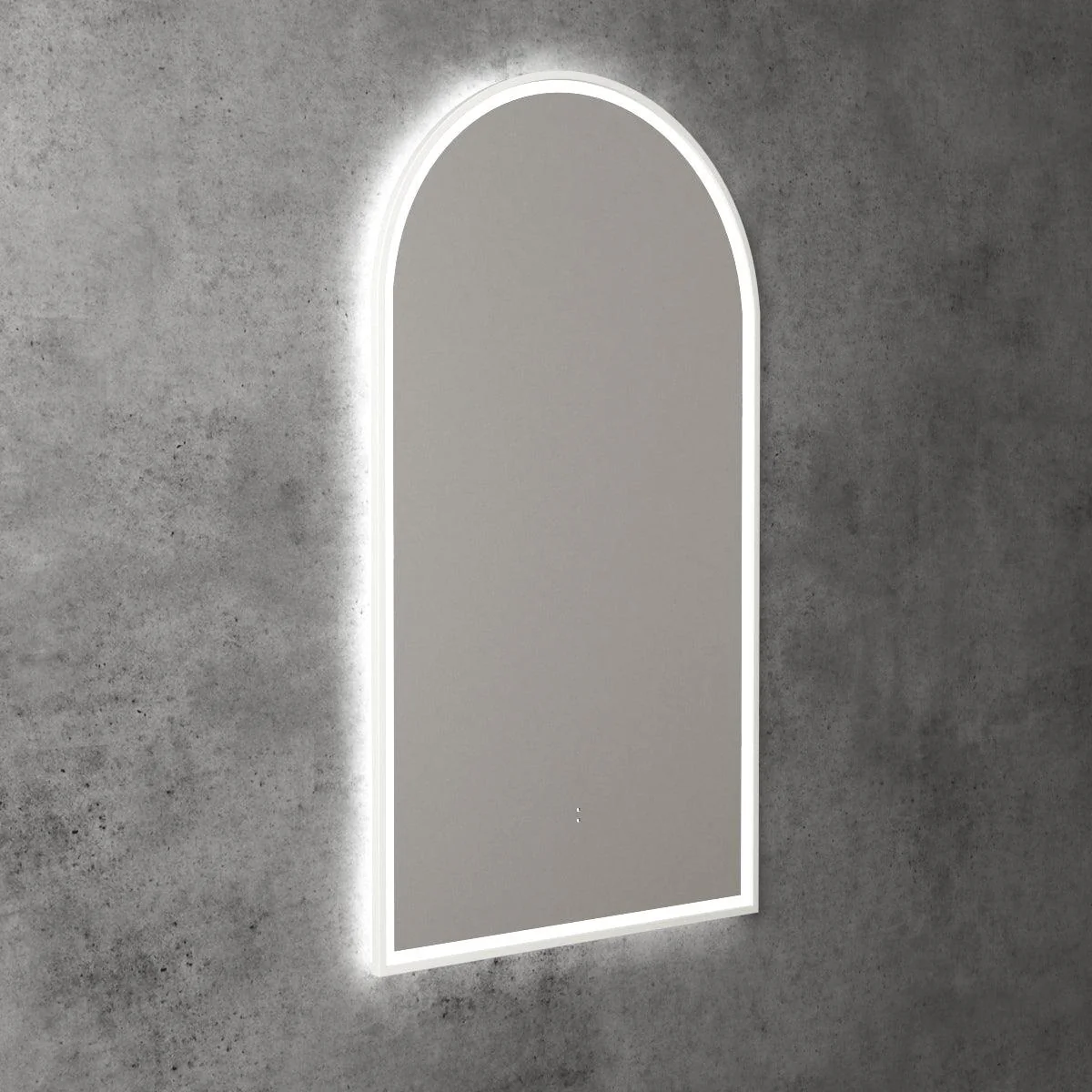Aulic Canterbury Arch Led Mirror 500X900X30mm Matte White - Image 15