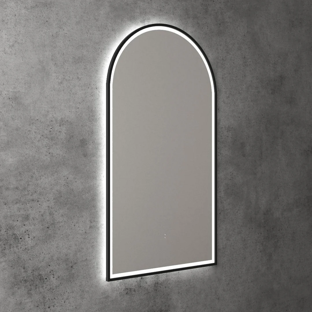 Aulic Canterbury Arch Led Mirror 500X900X30mm Matte White - Image 5