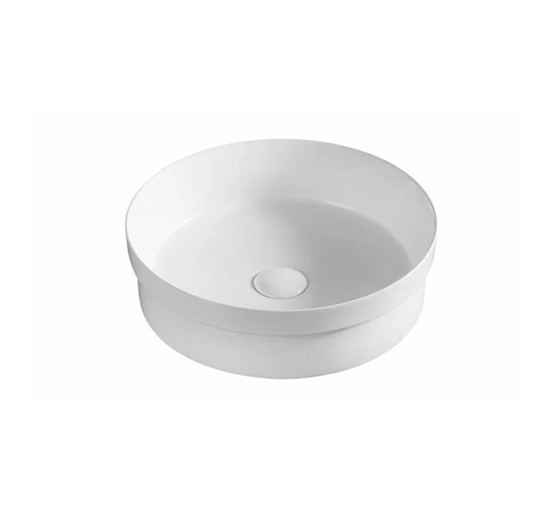 Aulic Xenia Gardinier Semi Inset Basin Gloss White 405 X 405 X 120mm - Image 3