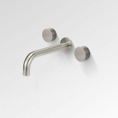 Bestlink Element Wall Basin Set 200mm Reach Spout Chrome - Image 3