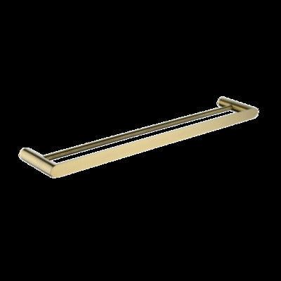 Bestlink Lonsdale Double Towel Rail 600mm Brushed Brass - Image 3