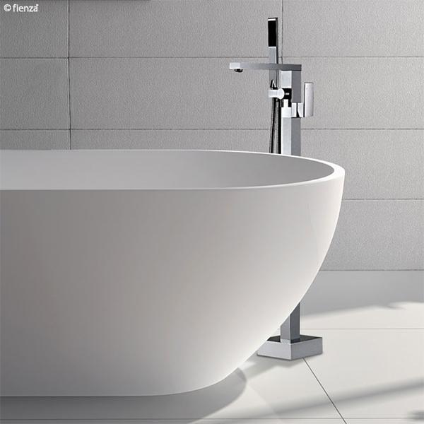 Fienza Jet Floor Standing Mixer & Shower Chrome - Image 245