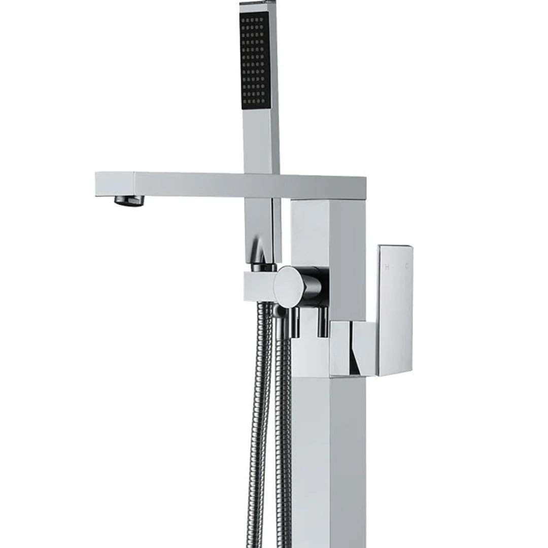 Fienza Jet Floor Standing Mixer & Shower Chrome - Image 96
