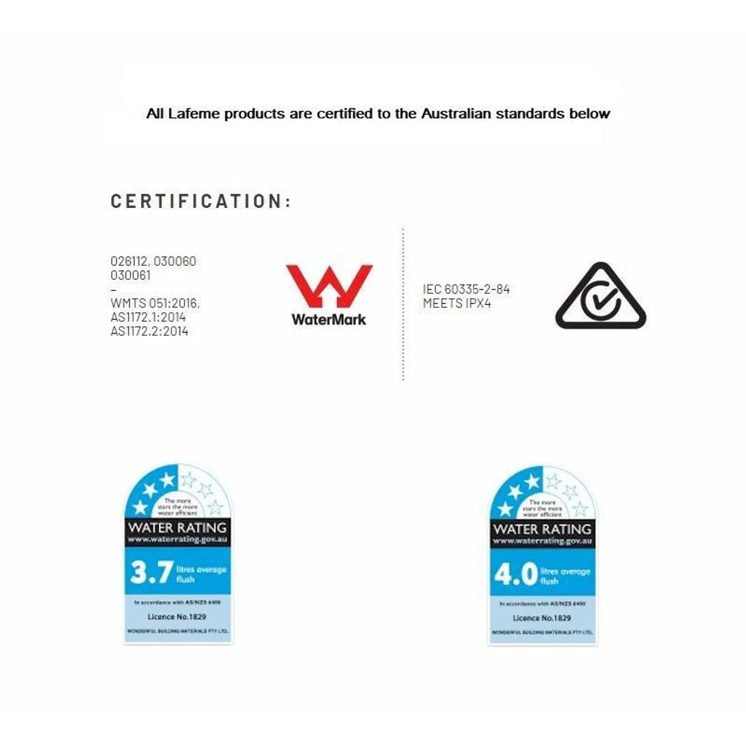 Lafeme Vera Non Electric Bidet Toilet Seat Cold Wash Only - Image 7