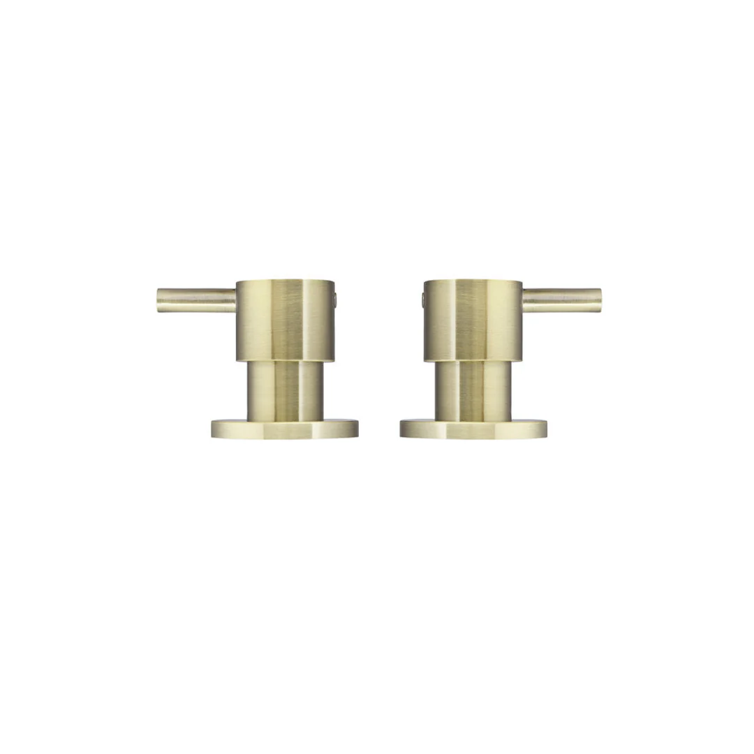 Meir Round Quarter Turn Wall Top Assemblies Tiger Bronze - Image 5