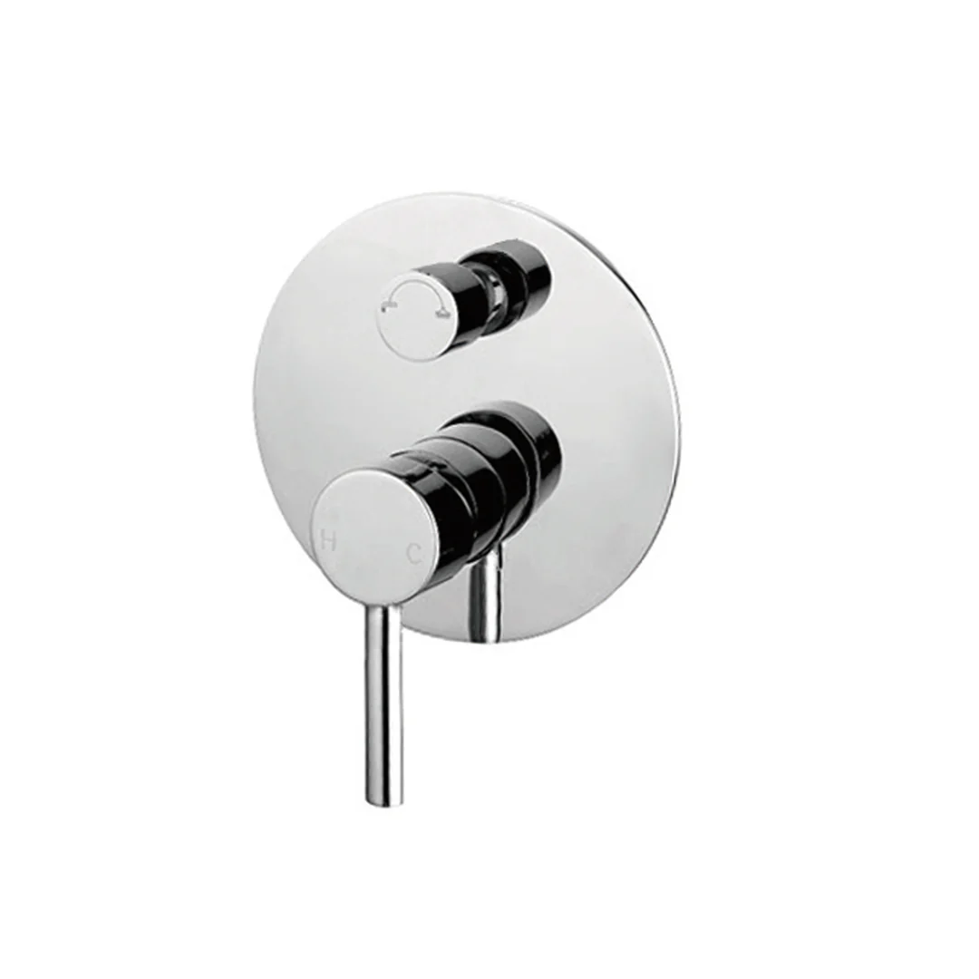 Nero Dolce Shower Mixer With Divertor Chrome - Image 7