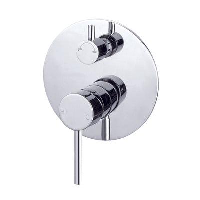 Nero Dolce Shower Mixer With Divertor Chrome - Image 8