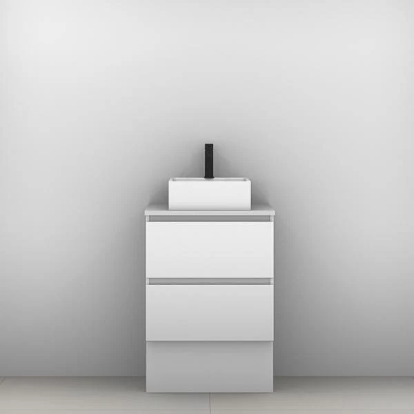 Timberline Oxbow Vanity 1200mm 20mm Silk Surface Top With Ceramic Basin Floorstanding - Image 3