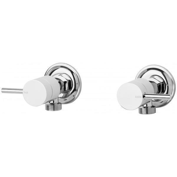 Phoenix Vivid Pin Lever Washing Machine Stops - Chrome Pair - Image 5