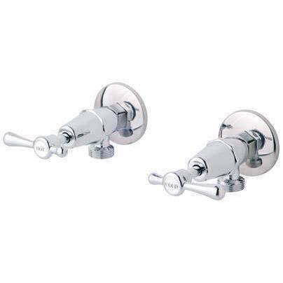 Aspire Zodiac II Chrome Lever Washing Machine Stop Set - Image 3
