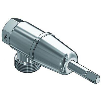 Ram Easy Clean Washing Machine Cock R/Angle Chrome - Image 3