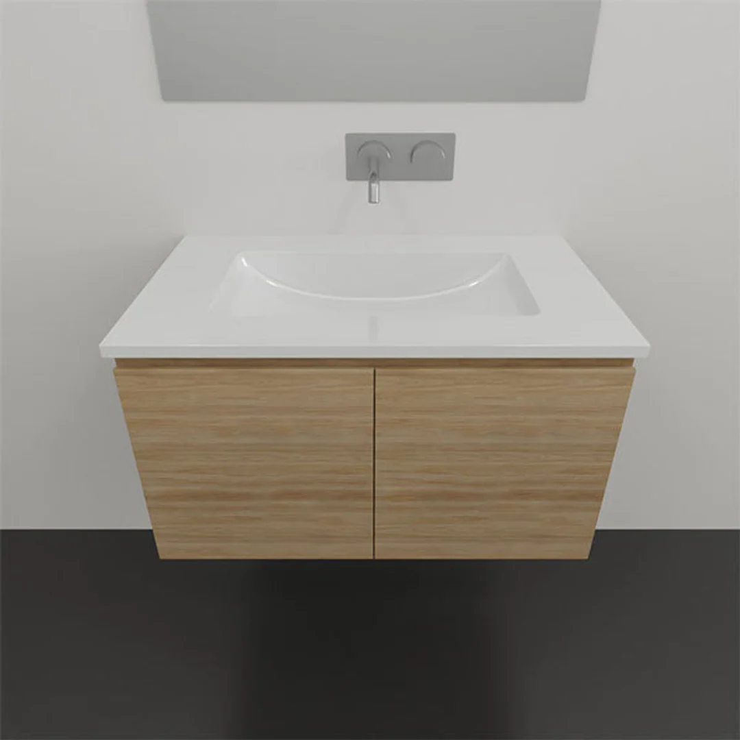 Rockford Vanity 750mm Haven Top  Wall Hung(Timberln P#:Rd75Hw) - Image 4