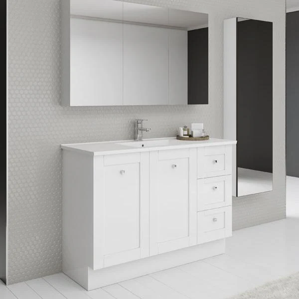 Victoria Vanity 750mm Alpha Ceramic Top  Floor Standing(Timberln P#:V75Af) - Image 3